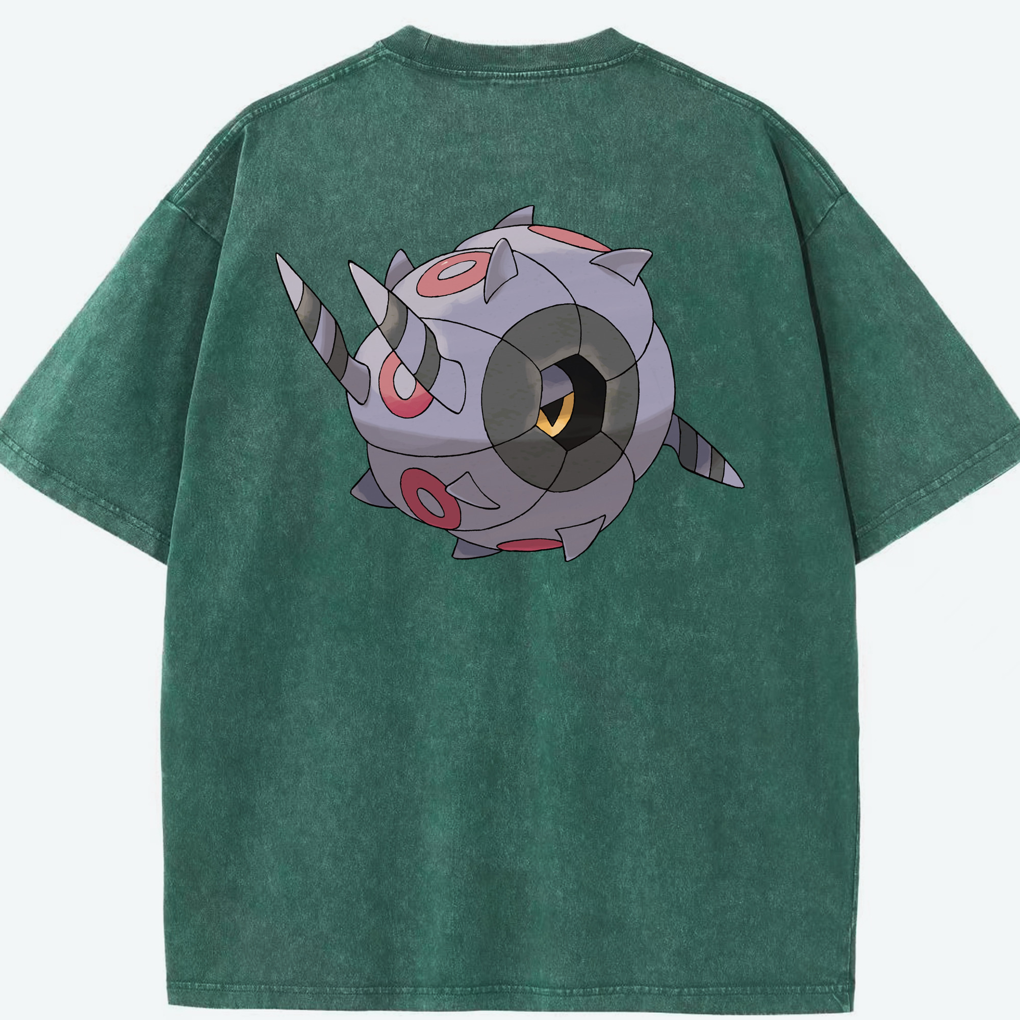 （画像用） ポケットモンスター Pokémon 綿100% ヴィンテージ風 半袖Tシャツ（背面プリント）